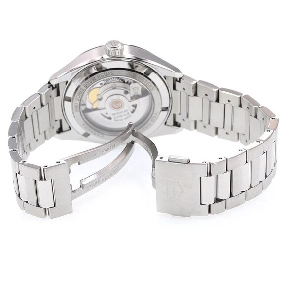 TAG HEUER Carrera Caliber 5 WBN2110 Date black Dial Automatic Men's Watch - Picture 4 of 6